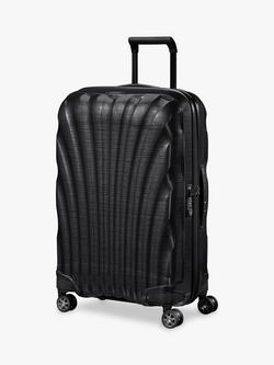 Samsonite C-Lite Spinner 4-Wheel 69cm Medium Suitcase, Black