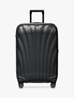 Samsonite C-Lite Spinner 4-Wheel 69cm Medium Suitcase - view 2, Black