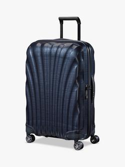 Samsonite C-Lite Spinner 4-Wheel 69cm Medium Suitcase, Navy