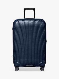 Samsonite C-Lite Spinner 4-Wheel 69cm Medium Suitcase - view 2, Navy