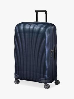 Samsonite C-Lite Spinner 4-Wheel 75cm Large Suitcase, Navy