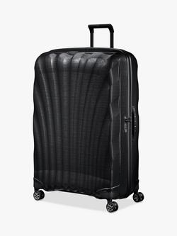 Samsonite C-Lite Spinner 86cm Large Suitcase, Black