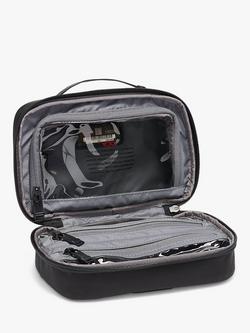 TUMI Alpha 3 Split Travel Kit Wash Bag, Black - view 2, Black