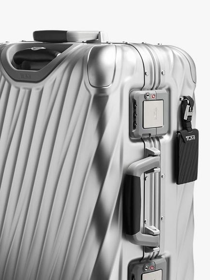 TUMI 19 Degree Aluminum Continental 56cm 4-Wheel Cabin Case - view 2, Silver