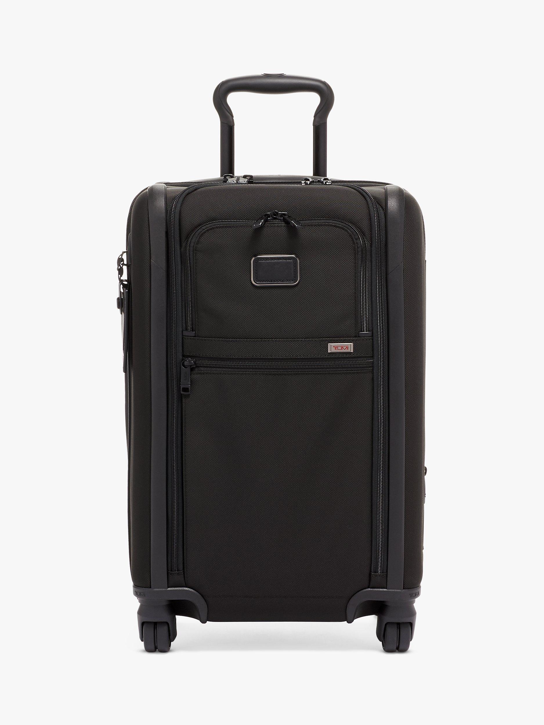 TUMI Alpha 3 International 56cm 4 Wheel Expandable Cabin Case Black