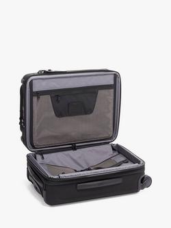 TUMI Alpha 3 International 56cm 4-Wheel Expandable Cabin Case, Black - view 2, Black