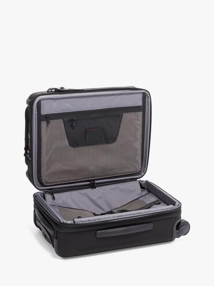 TUMI Alpha 3 International 56cm 4-Wheel Expandable Cabin Case, Black - view 2, Black