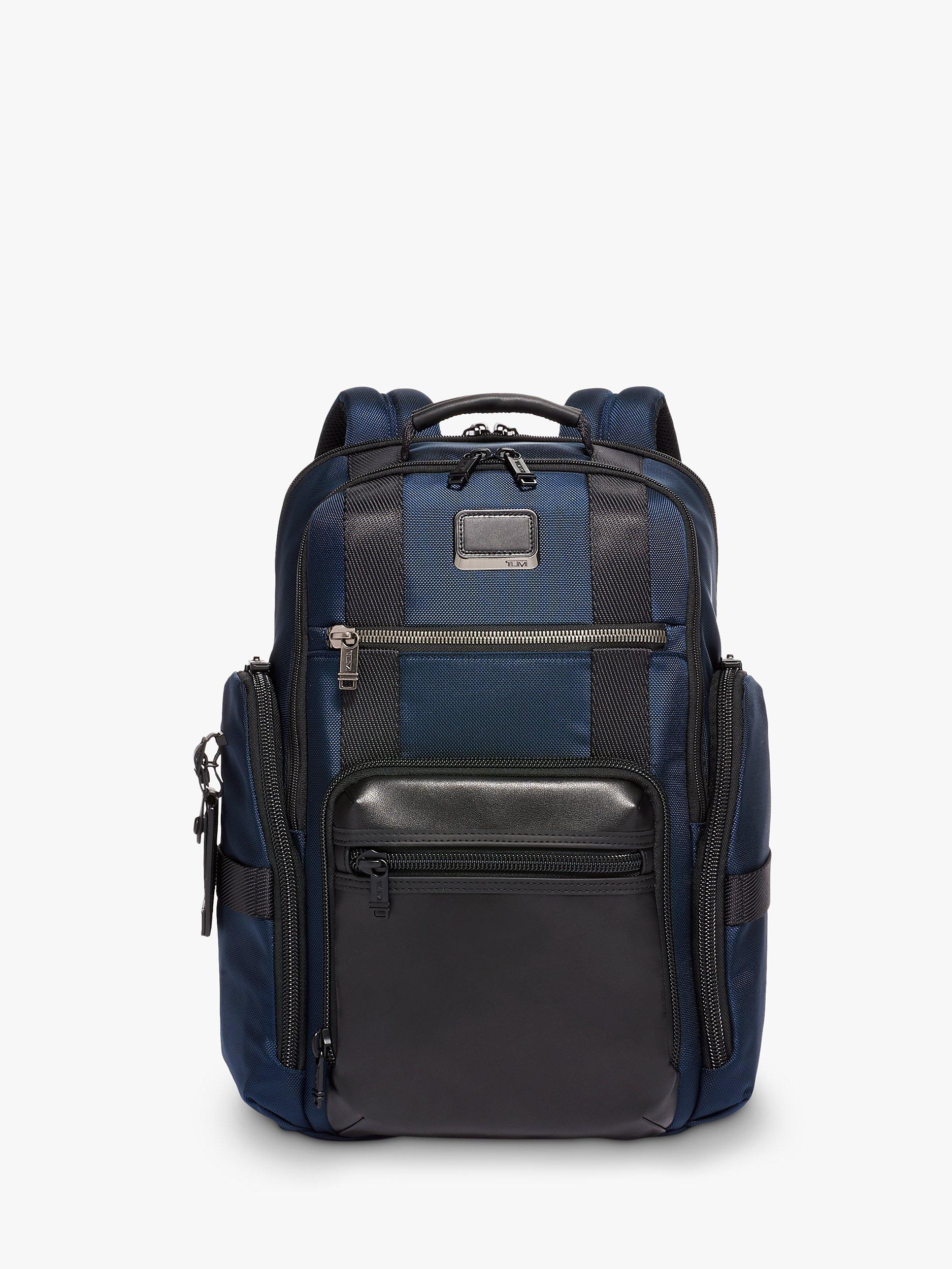 TUMI Alpha Bravo Sheppard Deluxe Backpack, Navy