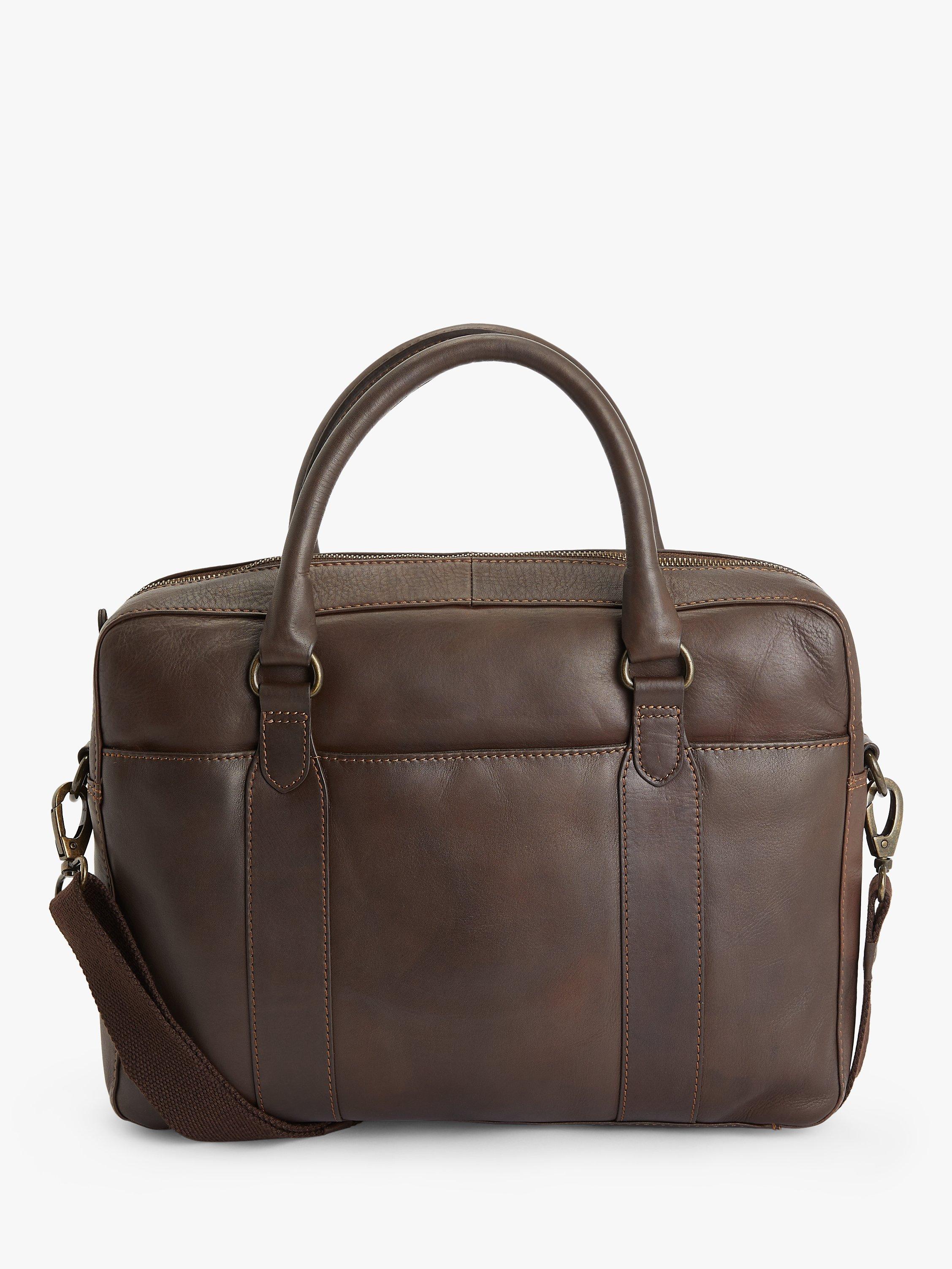John lewis mens leather bags hotsell