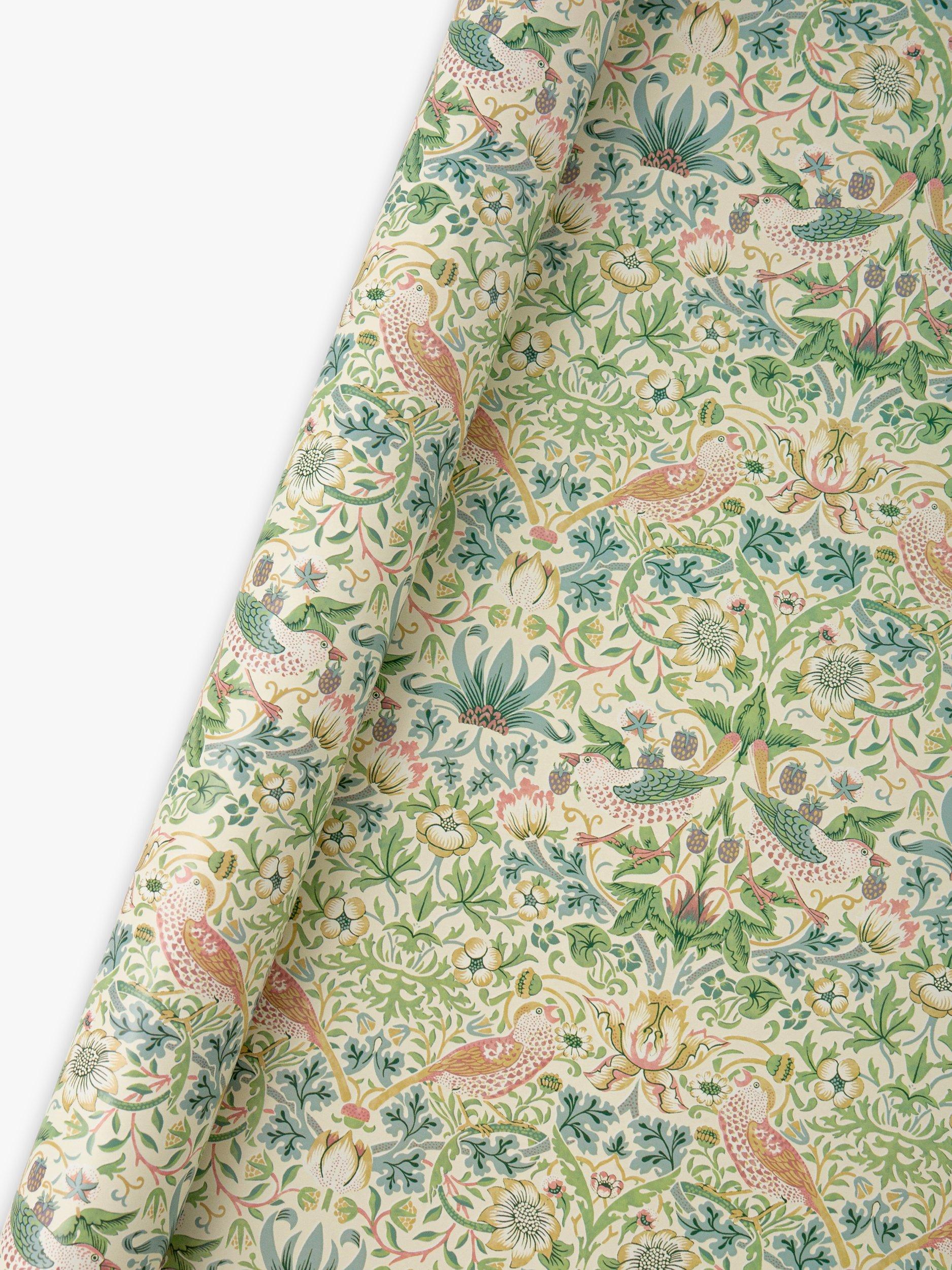Morris & Co. Strawberry Thief Wrapping Paper, 3m