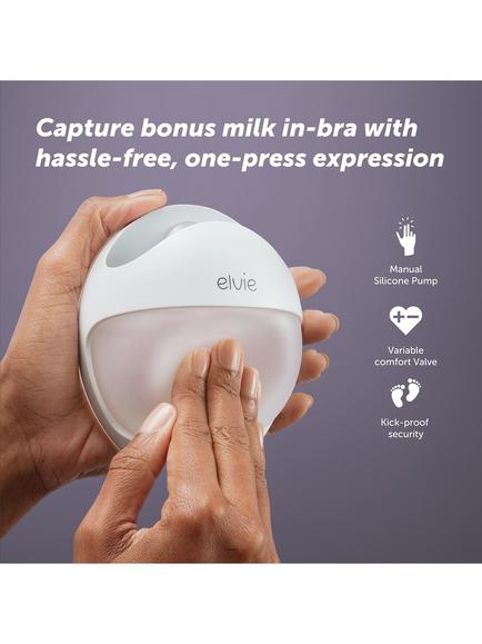 Elvie Curve Manual Silicone Breast Pump - view 2, 
