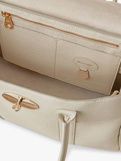 Mulberry Bayswater Heavy Grain Leather Tote Bag - view 2, Chalk