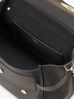 Mulberry Alexa Heavy Grain Leather Shoulder Bag - view 2, Black