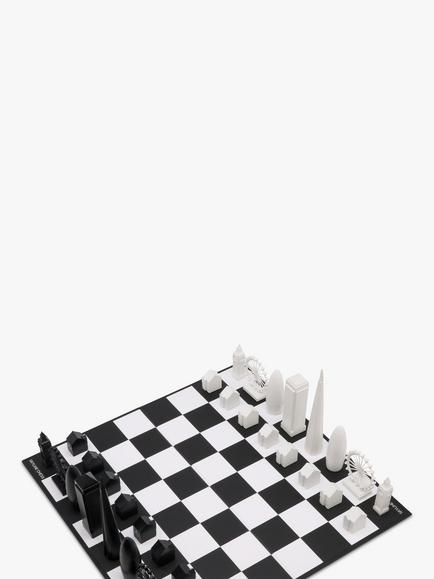 Skyline Chess The London Edition Folding Chess Set - view 2, Multi