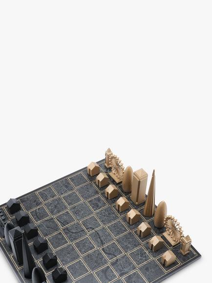 Skyline Chess Luxury Bronze London Edition Chess Set - view 2, Multi
