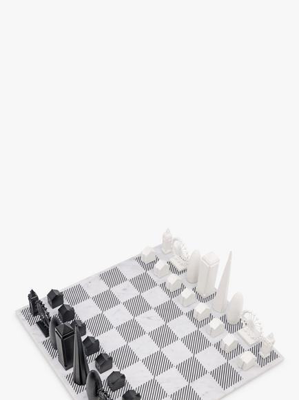 Skyline Chess The London Edition Marble Board Chess Set - view 2, Multi