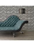 Galerie Glitter Chevron Wallpaper