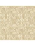 Galerie Metallic Tile Wallpaper