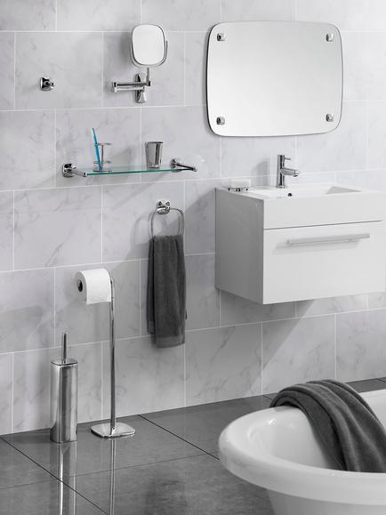 Robert Welch Burford Bathroom Fitting Range, Stainless Steal