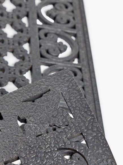 John Lewis Arch Door Mat - view 2, Black