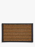 John Lewis Stripe Coir Door Mat, H45 x W75 cm