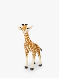 Melissa & Doug Giraffe Baby Plush Soft Toy - view 2, Multi