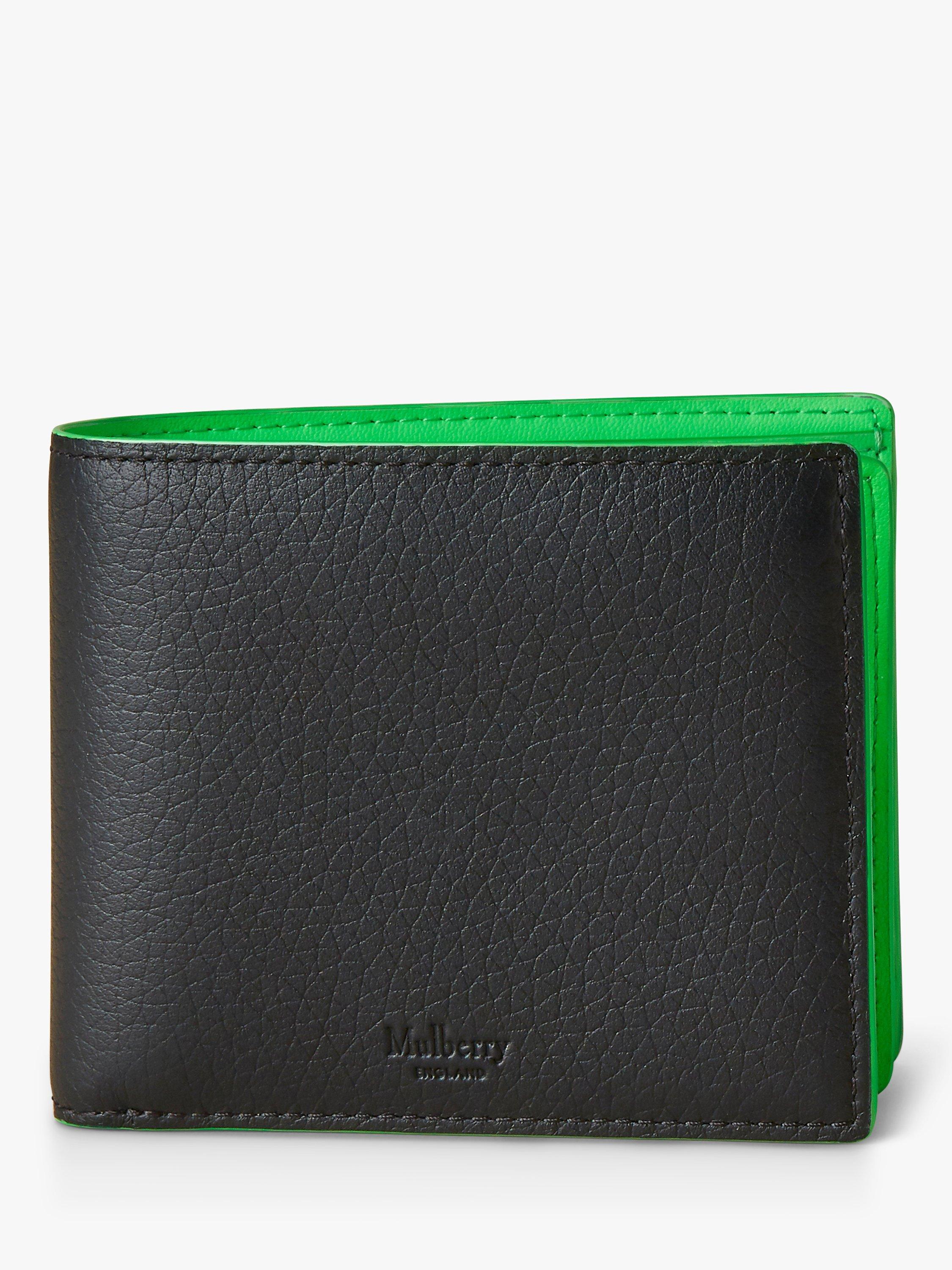 Mulberry Heavy Grain Leather Eight Card Coin Wallet
