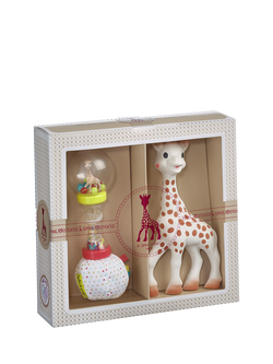 Sophie la girafe Sophisticated Maracas & Teether Gift Set, Multi