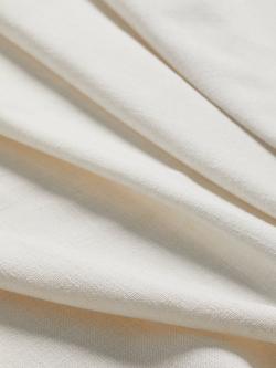 John Lewis Linen Look Furnishing Fabric - view 2, Marshmallow