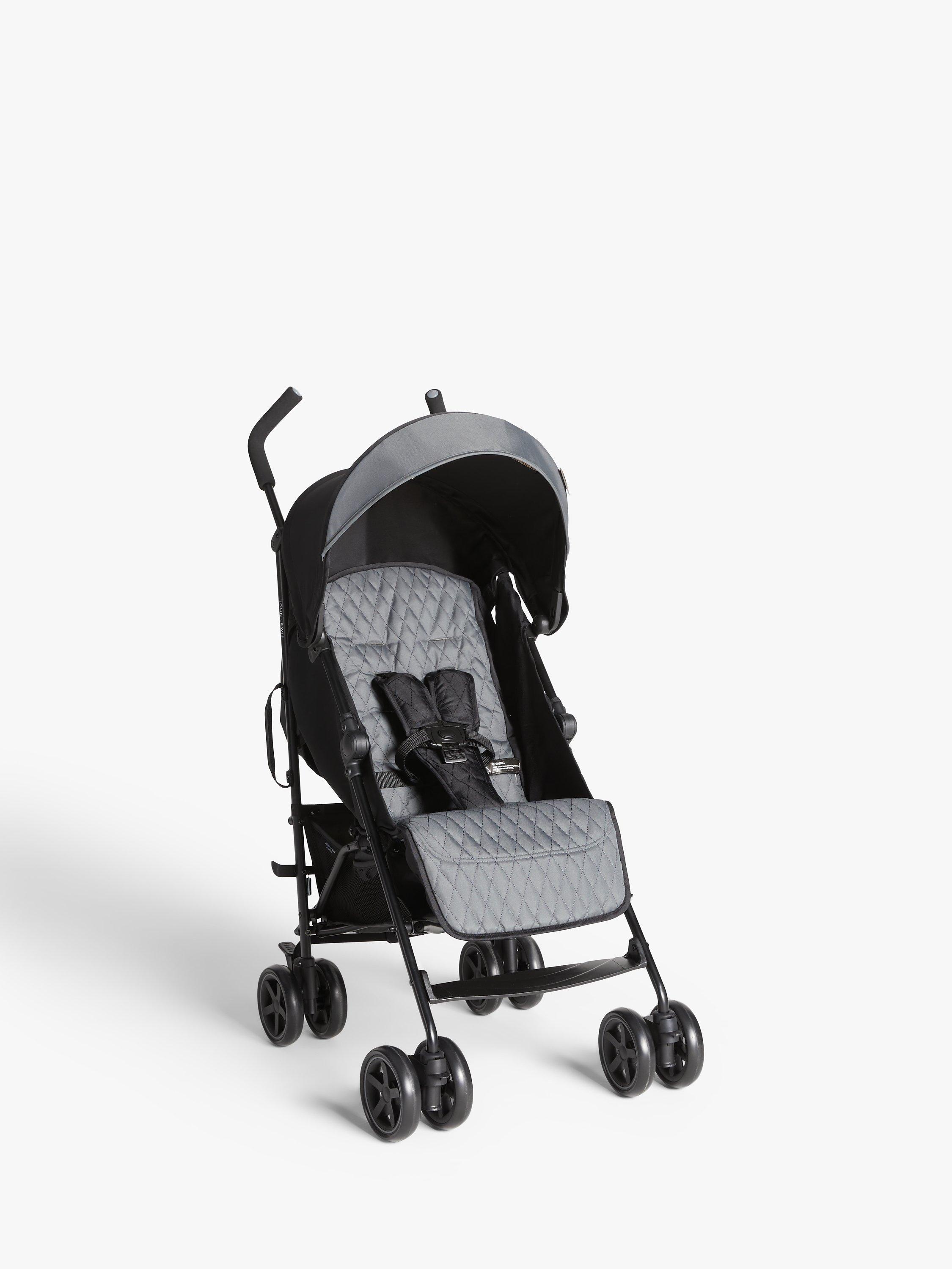 John Lewis ANYDAY Everyday Stroller, Charcoal