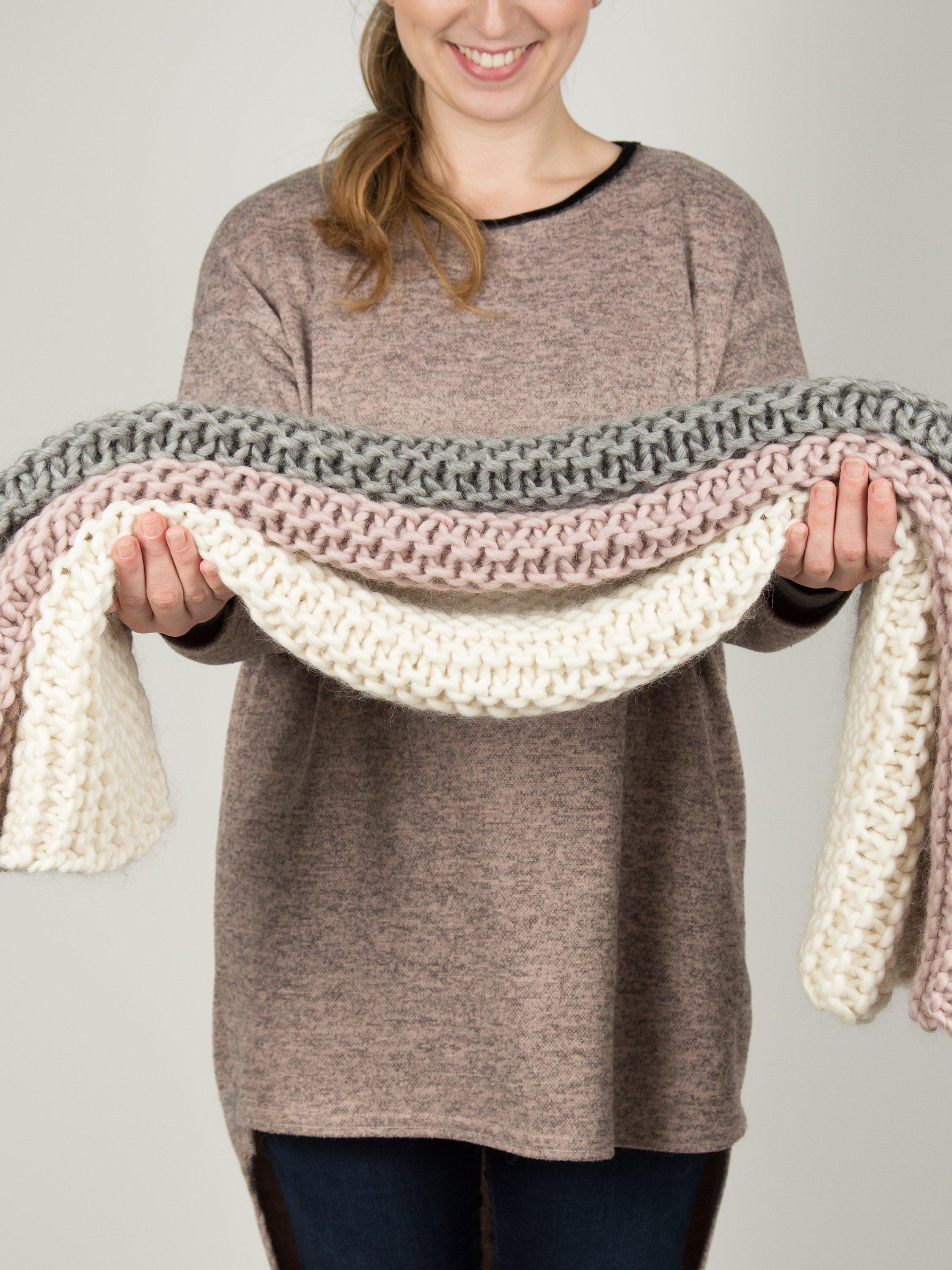 Wool Couture Hannah Blanket Knitting Kit