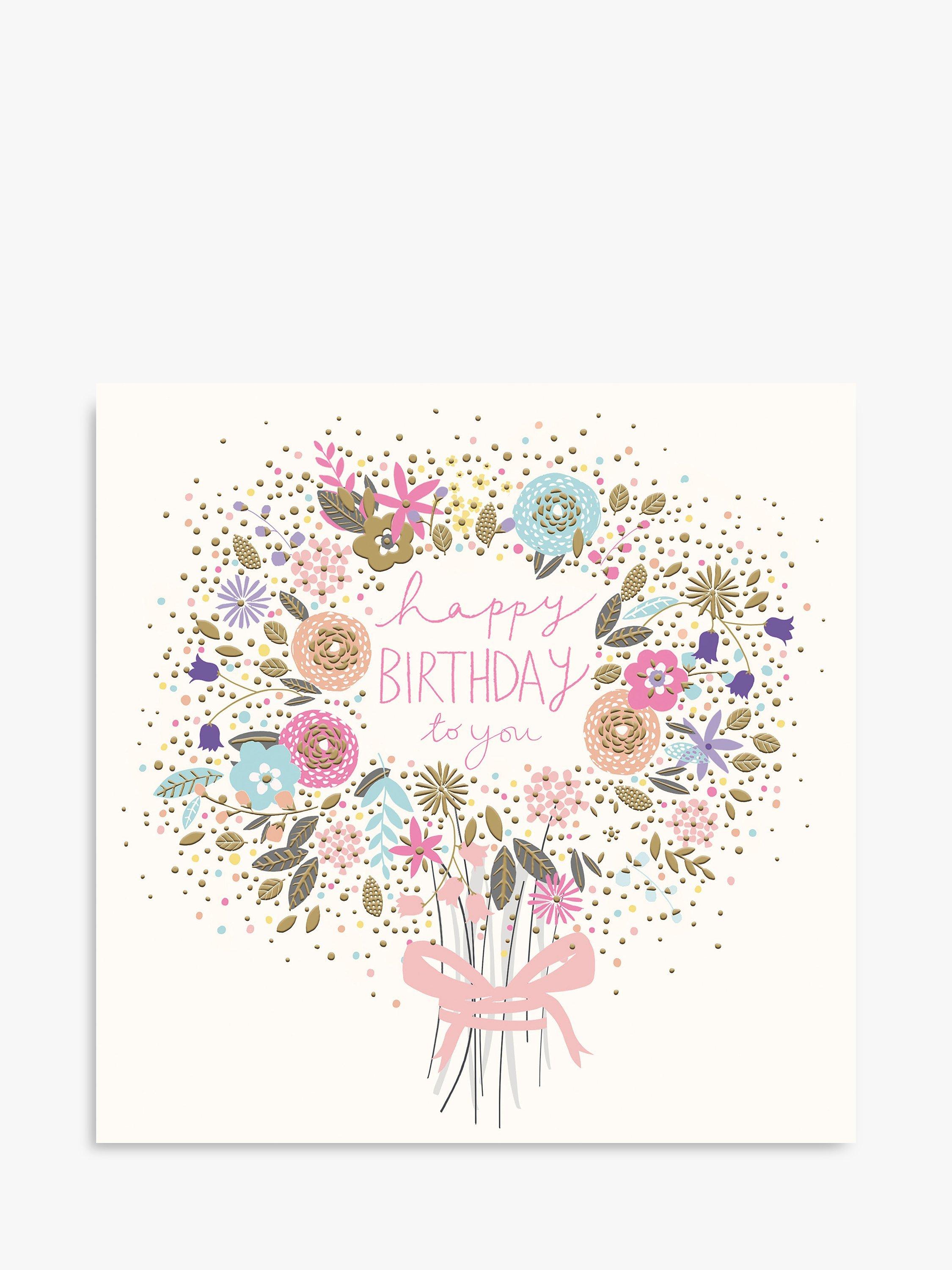 Woodmansterne Bouquet Birthday Card