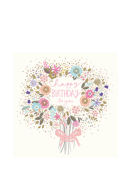 Woodmansterne Bouquet Birthday Card, 