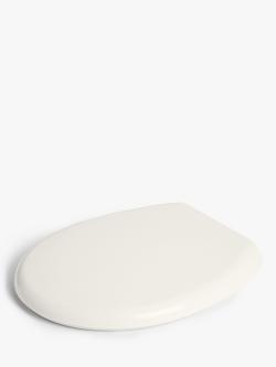 John Lewis Wrap-Over Toilet Seat, White - view 2, White