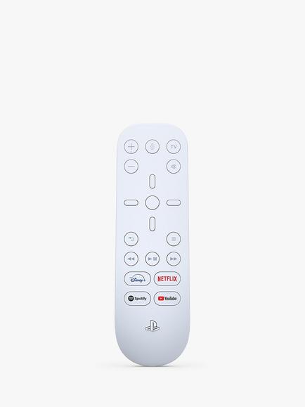 PlayStation 5 Media Remote Control, White - view 2, White
