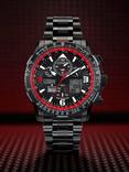 Citizen JY8087-51E Men's Limited Edition Red Arrows Skyhawk A.T Chronograph Bracelet Strap Watch, Black