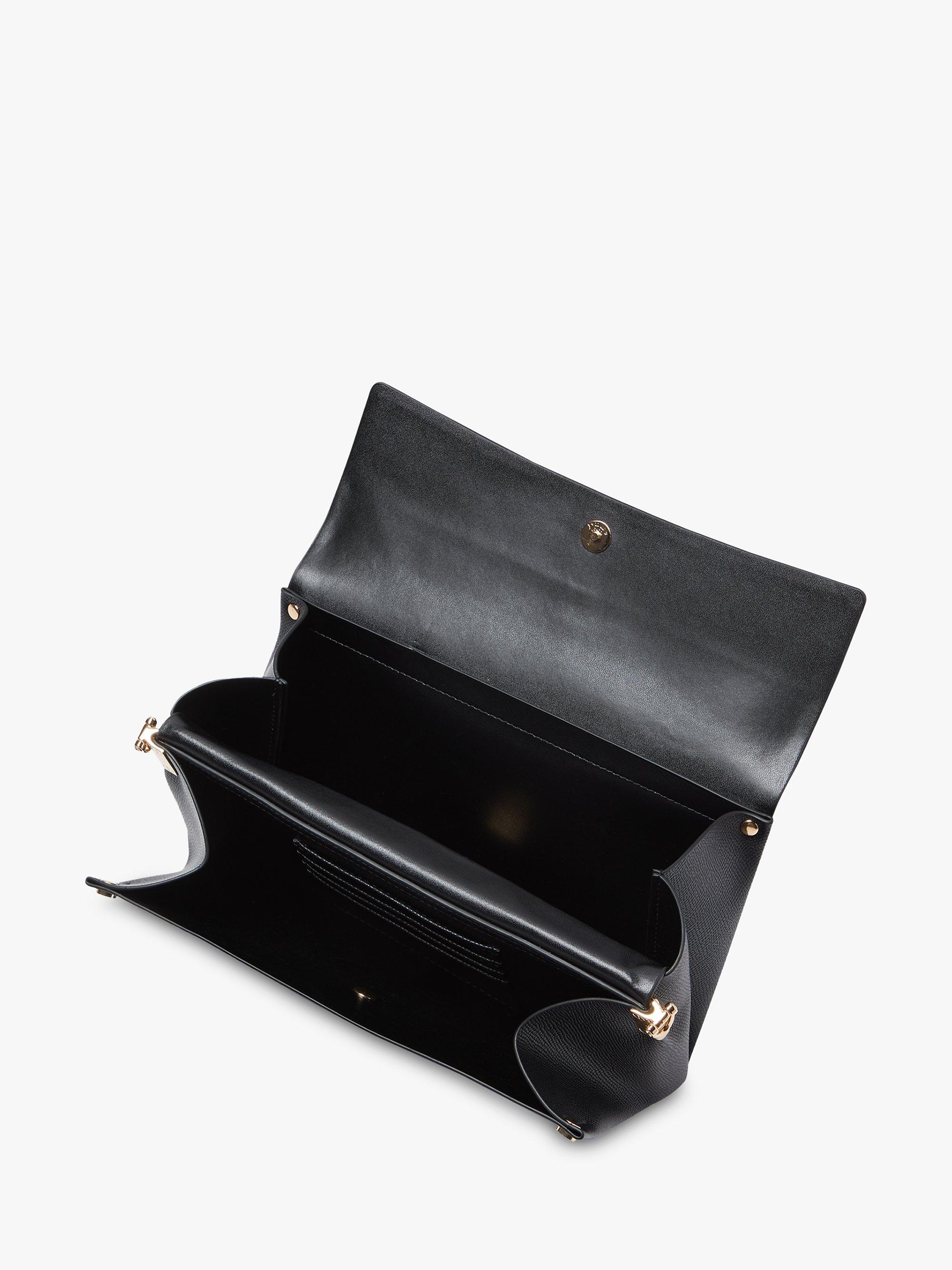 Product image 3 of 3, which shows Dune London Elline Clutch Bag, Black