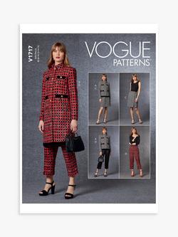Vogue Misses' Suit Sewing Pattern, V1717, Multi