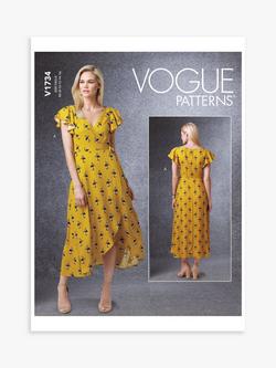 Vogue Misses' Fitted Dress Sewing Pattern, VI1734, Multi