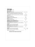 Simplicity Unisex Face Coverings Sewing Pattern, S9188A