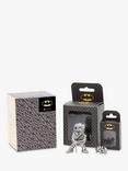 Royal Selangor Mini The Joker Figurine and Batman Lapel Pin Set