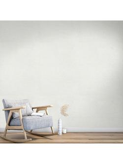 John Lewis Silk Twist Vinyl Wallpaper - view 2, Cream