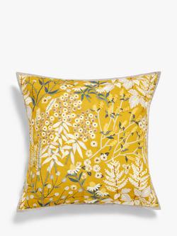 John Lewis Kalina Cushion, Yellow