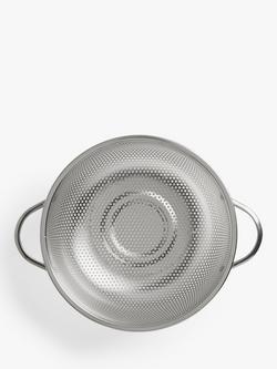 John Lewis Stainless Steel Sieve / Mesh Colander, 22.5cm - view 2, Silver
