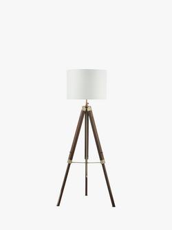 Där Easel Tripod Floor Lamp, Dark Brown