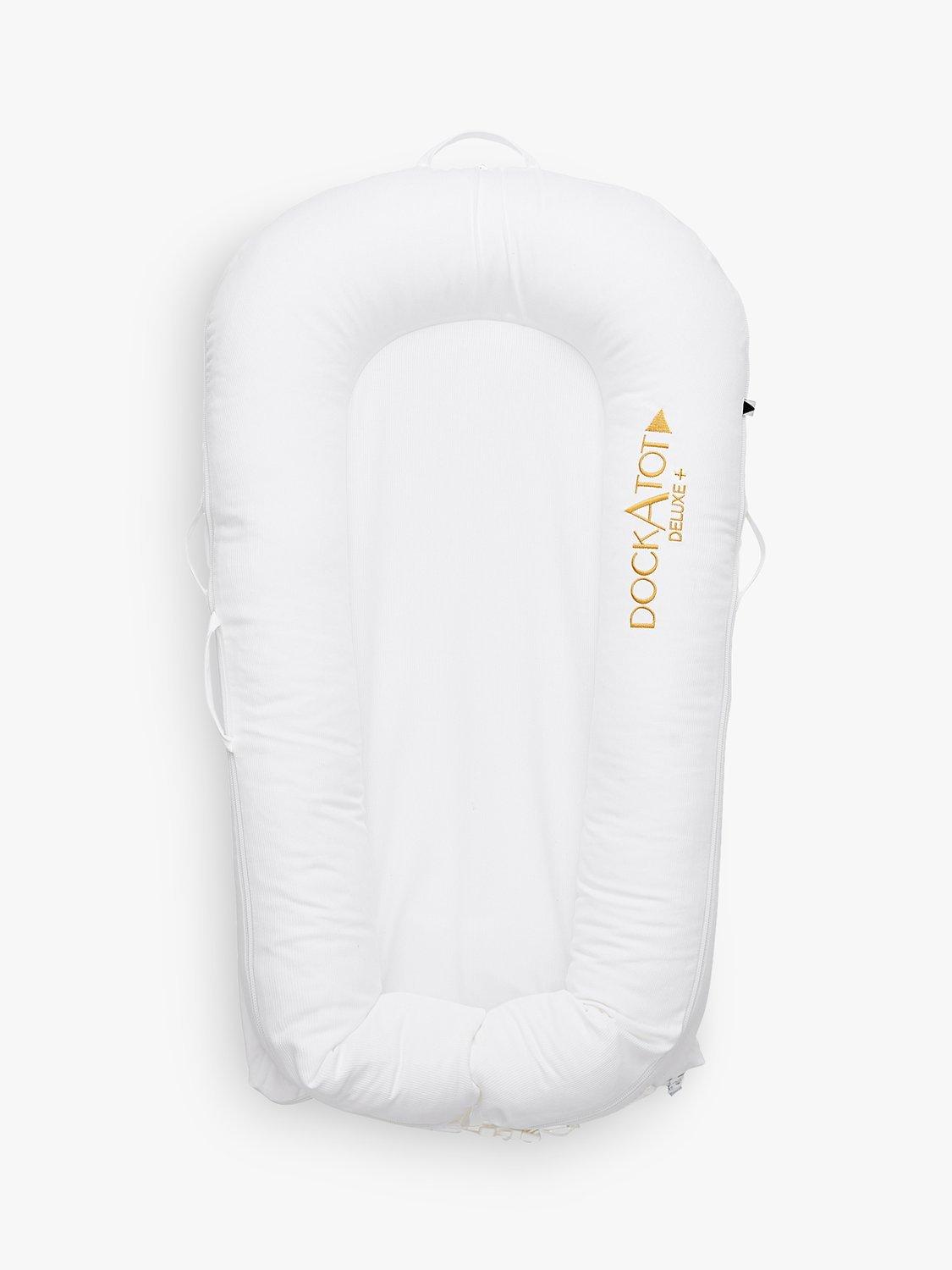 DockATot Deluxe Pristine White Baby Pod 0 8 months