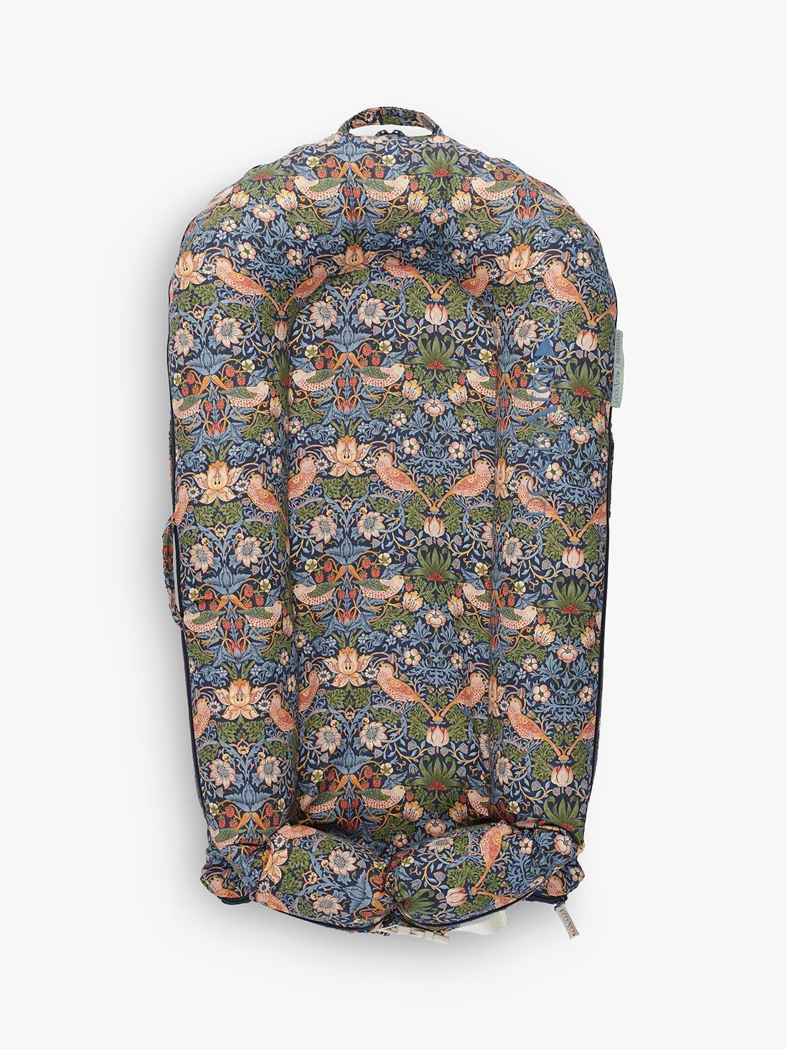 DockATot Deluxe+ William Morris Strawberry Thief Baby Pod, 0-8 months