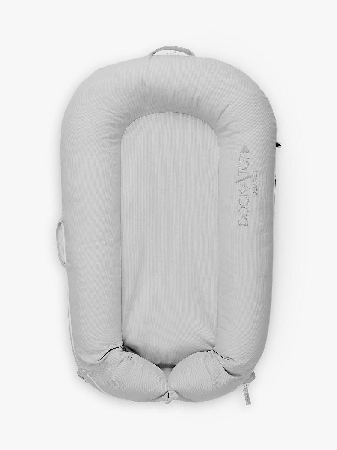DockATot Deluxe+ Cloud Grey Baby Pod, 0-8 months