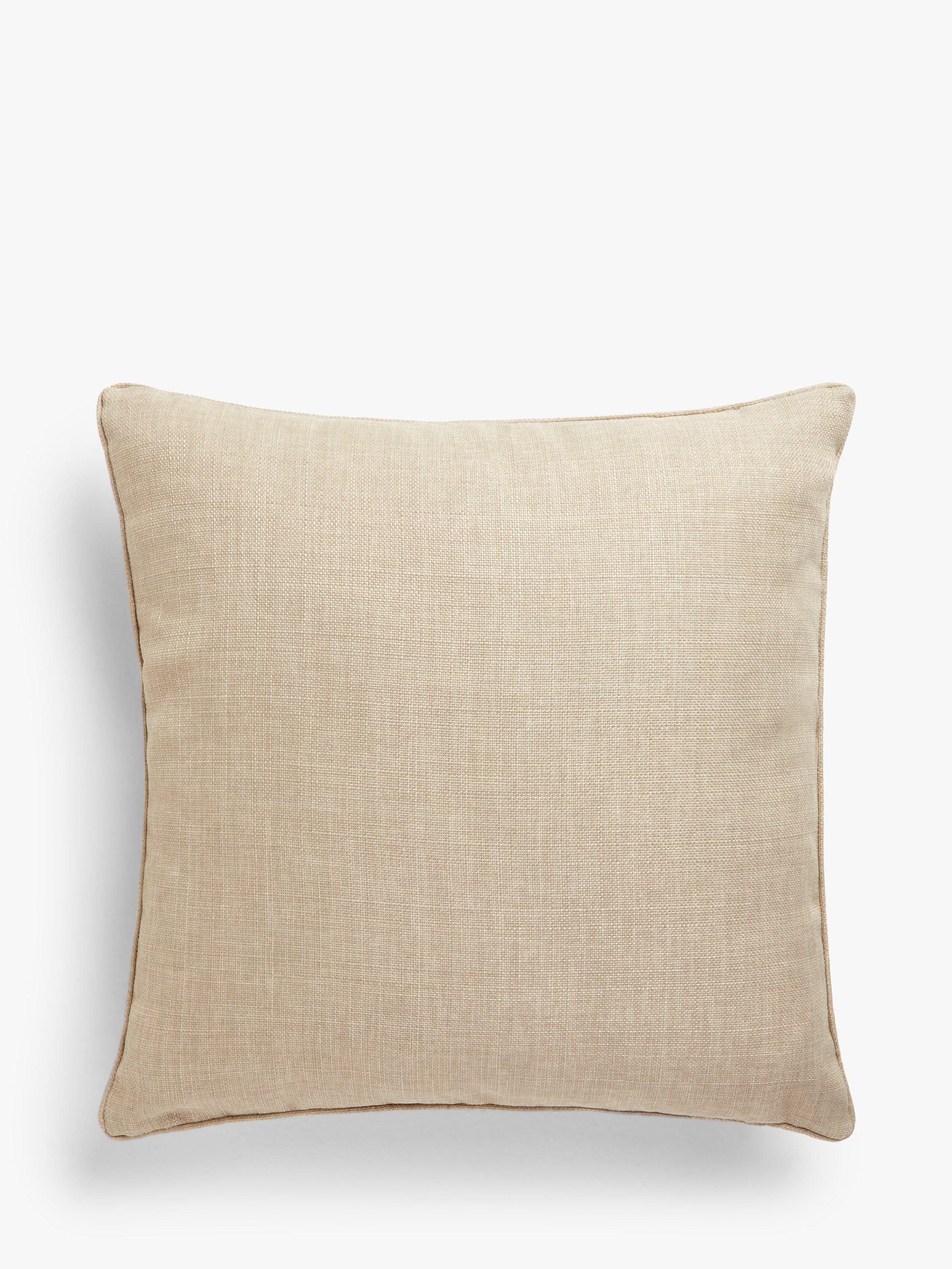 John Lewis ANYDAY Textured Weave Cushion Natural