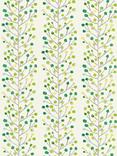 Scion Berry Tree Furnishing Fabric, Emerald/Lime/Chalk